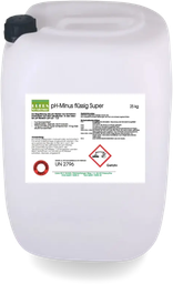 LÜERS pH Minus flüssig super mit Komplexbildner, 25 kg
