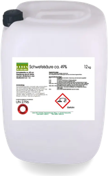 LÜERS Schwefelsäure ca. 49%, 12 kg - Bild 2