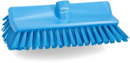 High/Low Bürste, Farbe: blau 245x145x110 mm, harte Borsten - Bild 2