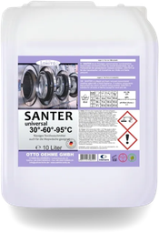 Santer Universal 226 Vollwaschmittel Mopp-Waschmittel, flüssig 10 ltr. - Bild 2