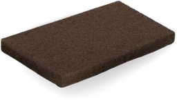 Pad, braun (hart), 245 x 125 x 23 mm - Hauptbild (remove.bg Rohbild)