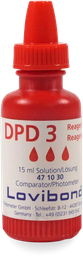 Flüssigindikator DPD 3, Reagenz, 15 ml (rot)