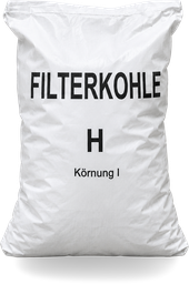 Filterkohle 'H' 40 l / 20 kg - Hauptbild (Leonardo-Rohbild)
