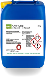 LÜERS Chlor flüssig, Natriumhypochlorit, 25 kg