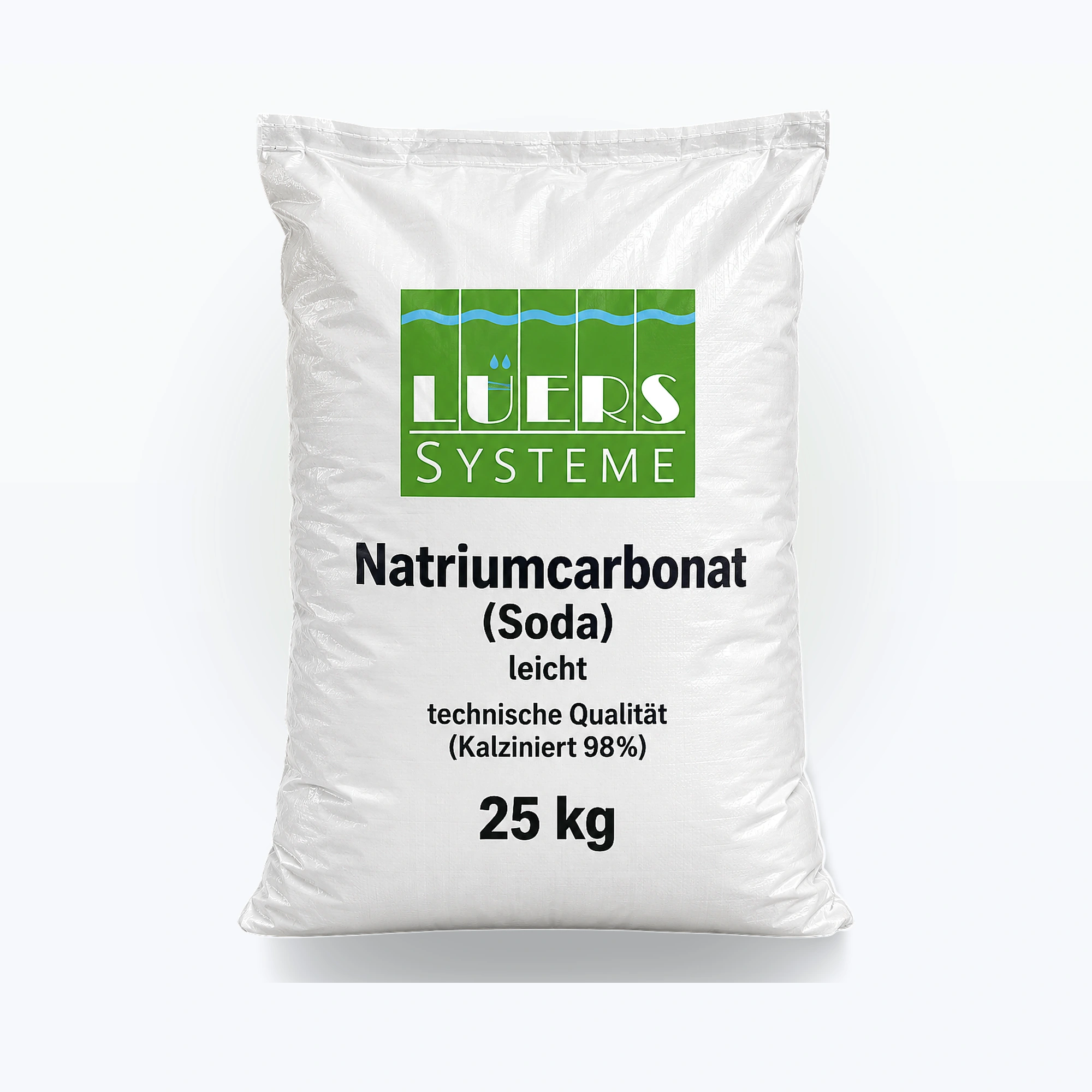 Natriumcarbonat (Soda) leicht technische Qualität (Kalziniert 98%), 25 kg