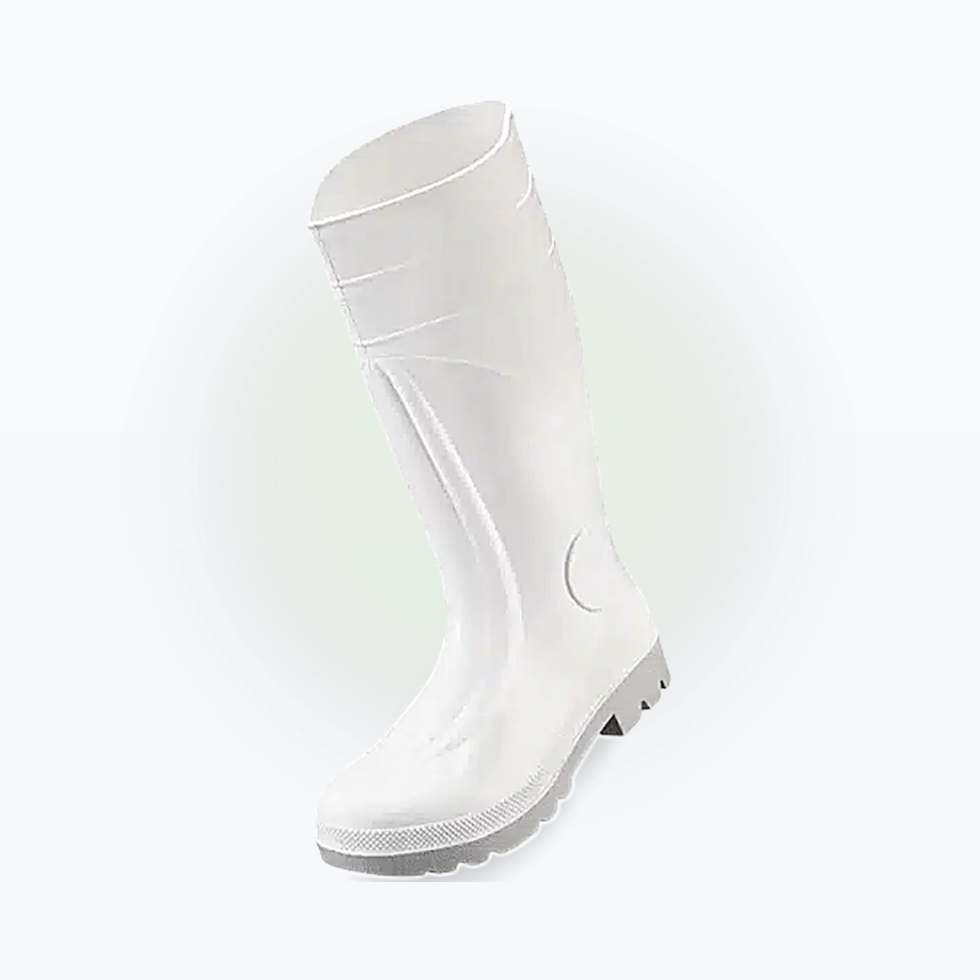 PVC Stiefel weiß, ohne Stahlkappe, versch.  Größen